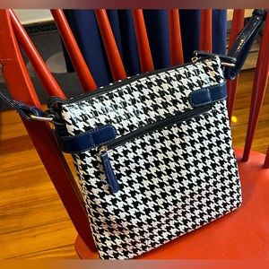 Crossbody vinyl bag
